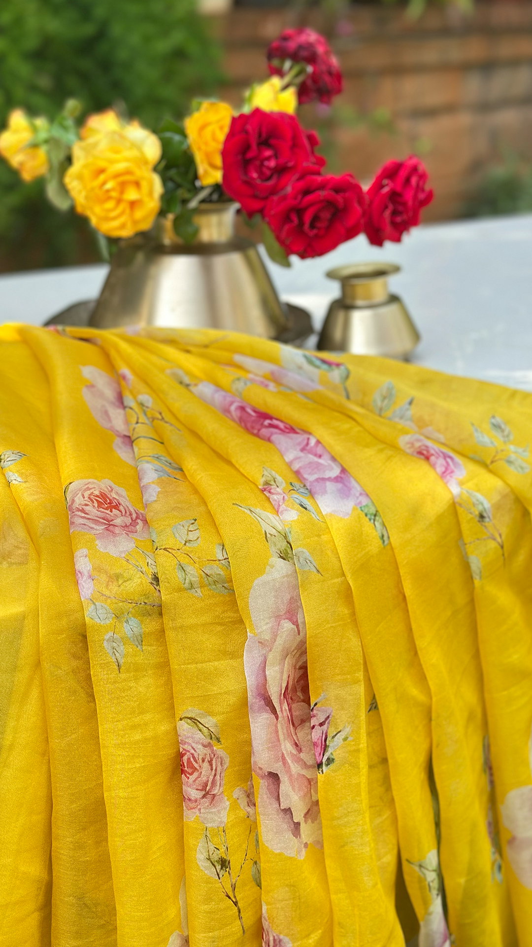 Pure Silk Organza — Luxury and Craftsmanship in Every Drape